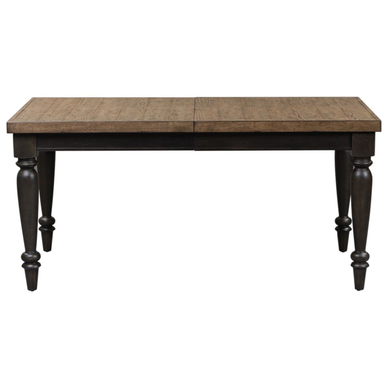 Liberty Furniture Harvest Home 879T4082 Transitional Rectangular Leg Table with Removable Leaf